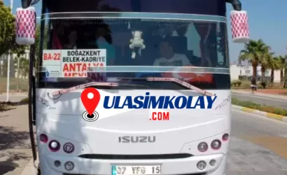 Serik Koop Sefer Saatleri – Fiyat Listesi 2025